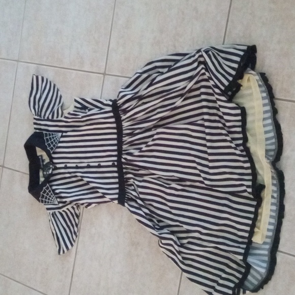 Sourpuss brand new with tags size M stripey dress - Picture 3 of 4